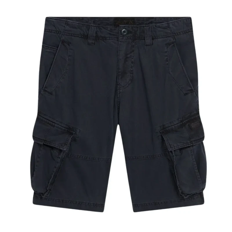 Image of Superdry Cargo shorts Superdry Core Bleu Male 32