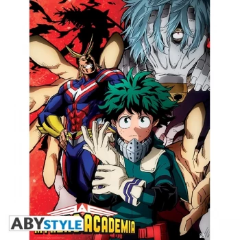 image of My Hero Academia - Deku Vs Tomura Small Poster