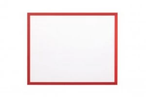 image of Bi Office Adhesive Document Holder Red A3