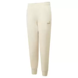 Image of Puma No1 Logo Jogging Bottoms - Beige
