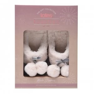 Image of Totes Cord Mule Slippers - Blue