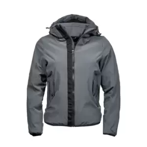 image of Tee Jays Womens/Ladies Urban Adventure Soft Shell Jacket (L) (Space Grey)