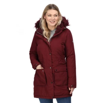 Image of Regatta Voltera Parka Waterproof Jacket - Claret