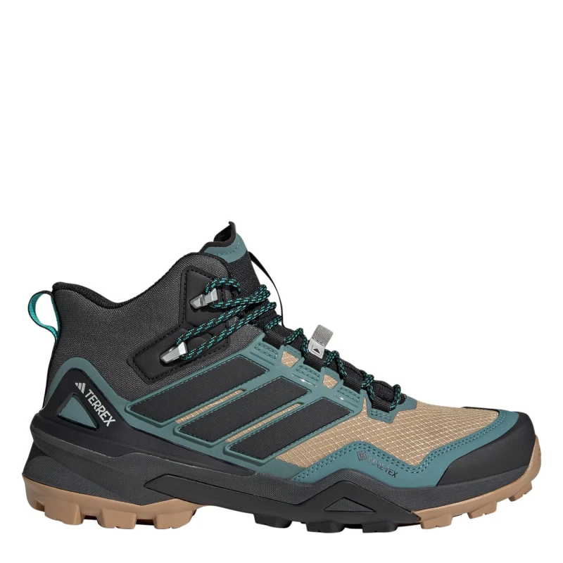 Image of adidas Terrex Skychaser GORE-TEX Hiking Shoes Mens Beige/Black male 11 (46)