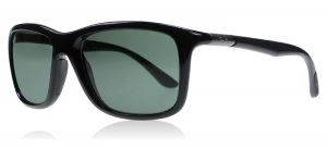 image of Ray-Ban RB8352 Sunglasses Black / Grey 621971 57mm