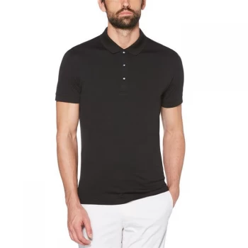 Image of Original Penguin Short Sleeve Polo Shirt - Black