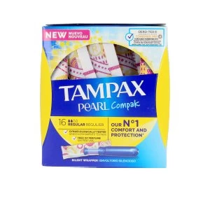 Image of TAMPAX PEARL COMPAK tampon regular 16 uds