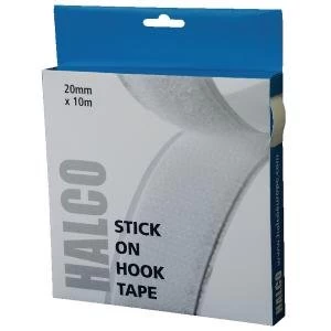 Image of Halco Stick On Hook Roll 20mm x 10m Hook roll with permanent adhesive