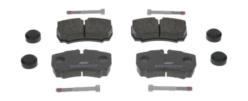 Image of JURID 2912309560 Brake pad set prepared for wear warning indicator Brake Pad Set,disc brake (402)