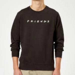 Image of Friends Logo Sweatshirt - Black