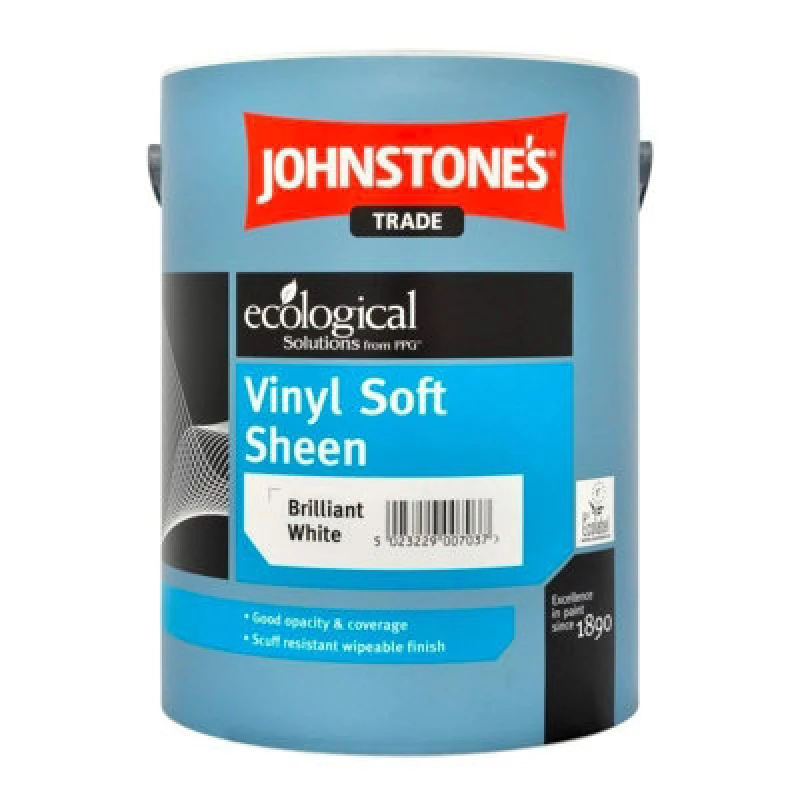 Image of Johnstone's Trade Johnstones Trade Soft Sheen Brilliant White 2.5L