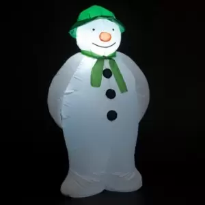 Image of The Snowman 1.8m Inflatable Snowman 6 Ice White LEDs