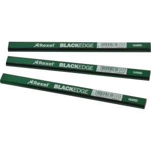 image of Blackedge Carpenters Pencils Hard Pack of 12