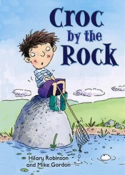Image of Croc by the rock by Hilary Robinson