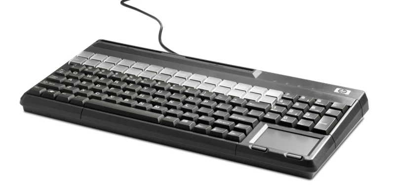 Image of HP POS USB Keyboard with Magnetic Stripe Reader
