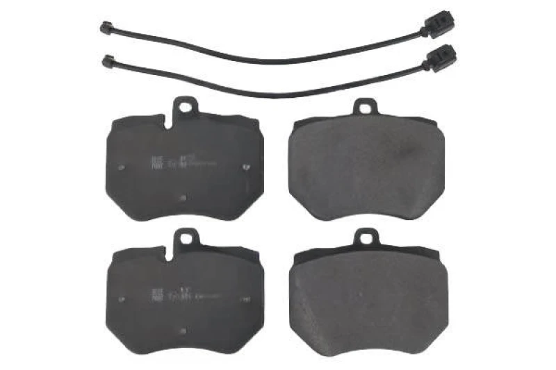 Image of Blue PRINT ADV184242 Brake pad set Front Axle, incl. wear warning contact Brake Pad Set,disc brake (402)