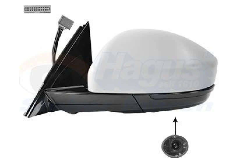 Image of VAN WEZEL Wing mirror VAN WEZEL 7719807