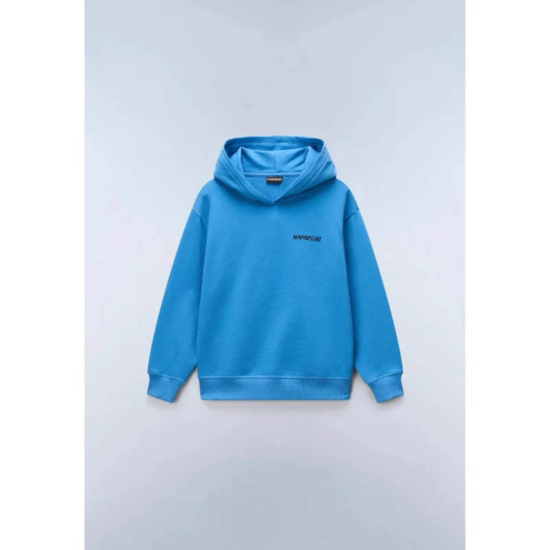 Image of Napapijri Child hoodie Napapijri Albedo Bleu Unisex 4 ans