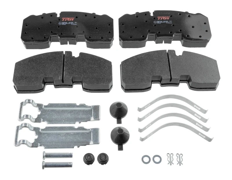 Image of TRW GDB5092 Brake pad set prepared for wear warning indicator Brake Pad Set,disc brake (402)