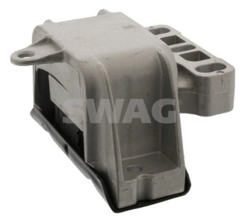Image of SWAG 30 13 0092 Engine mount Left, Rubber-Metal Mount Elastomer Engine Mounting (247)