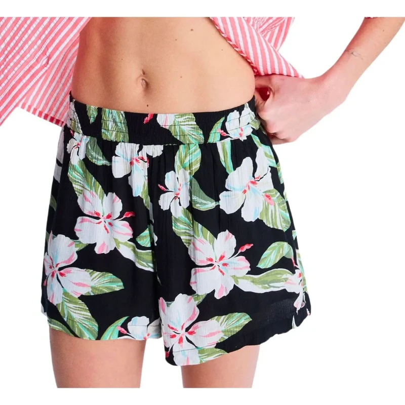 Image of Roxy Womens shorts Roxy Lekeitio Bay Printed Noir Female S