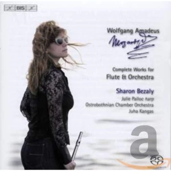 image of Sharon Bezaly - Complete Works for Flute and Orchestra (Kangas) CD