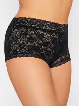 Image of Yours 3 Pack Lace Short, Black, Size 22-24, Women