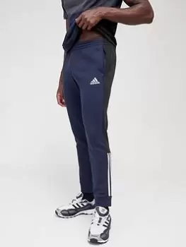 Image of adidas Colourblock Pants - Navy/Black Size M Men
