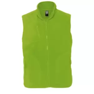 Image of SOLS Norway Unisex Anti-Pill Fleece Bodywarmer / Gilet (L) (Lime)