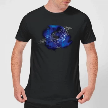 image of Harry Potter Ravenclaw Geometric Mens T-Shirt - Black - 3XL - Black