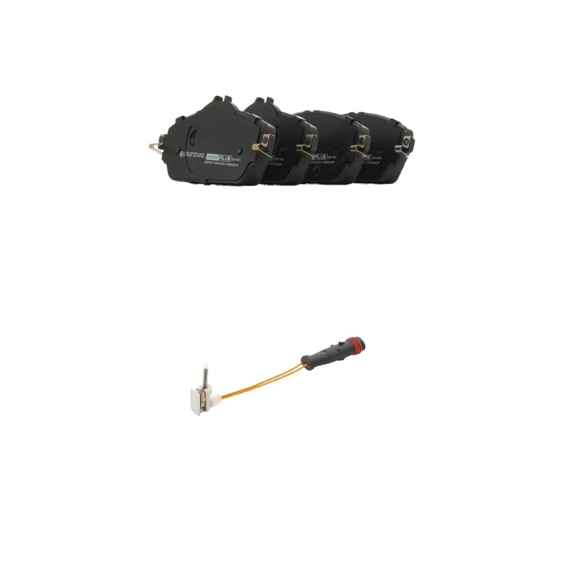 Image of RIDEX PLUS 402B1798P Brake pad set Brake Pad Set,disc brake (402)
