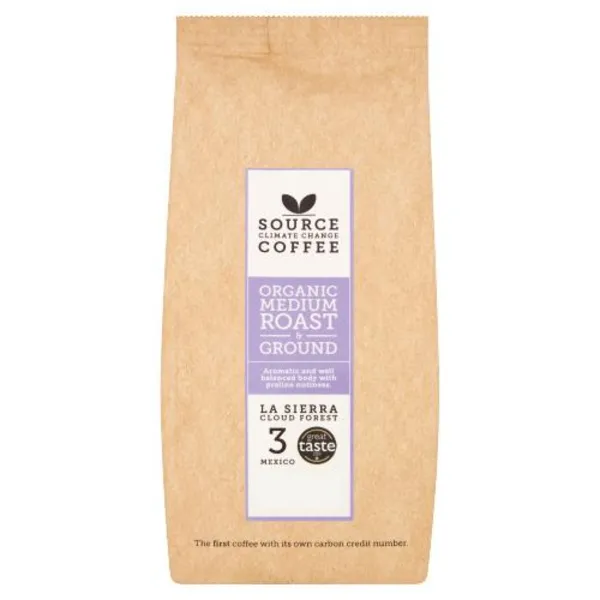 image of Source Organic Mexico La Sierra Cloud Forest Ground Coffee 227g