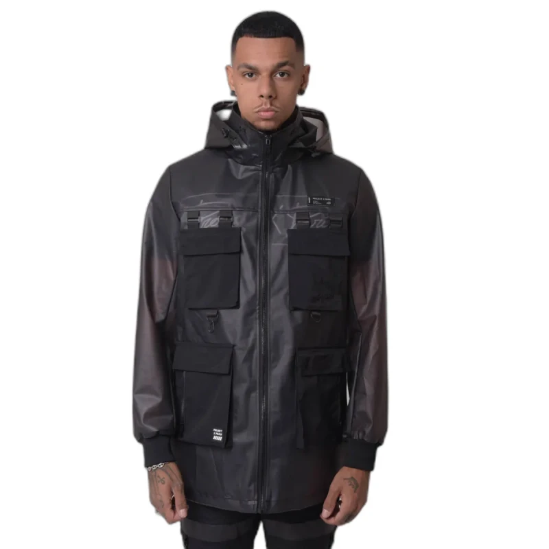 Image of Project X Paris Waterproof jacket Project X Paris Noir Male S
