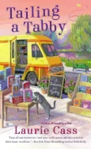 Image of tailing a tabby bookmobile cat mystery