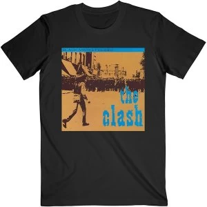 image of The Clash - Black Market Unisex Large T-Shirt - Black