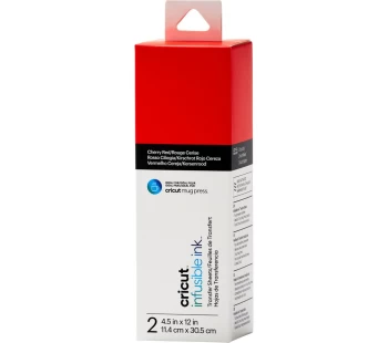 Image of CRICUT Infusible Ink Transfer Sheets - Cherry Red, Red