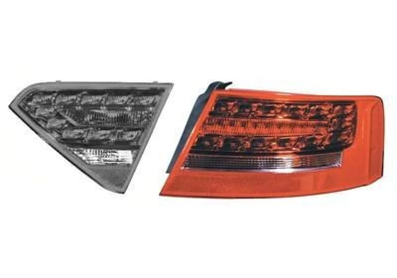 Image of VAN WEZEL 0376924 Rear light Outer section, with bulb holder, Right, LED Combination Rearlight (391)
