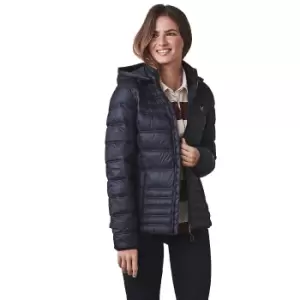 Image of Crew Clothing Womens Lightweight Padded Hooded Coat Jacket 18- Bust 44'