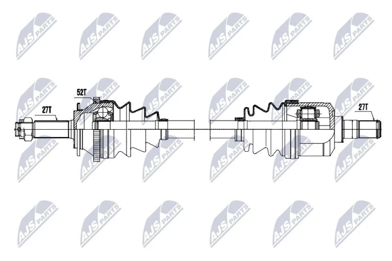 Image of NTY Drive shaft NTY NPW-HY-645