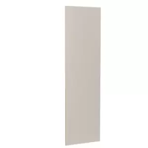 Image of KitchenKIT J-Pull Handleless 65cm Wall End Panel - Gloss Light Grey