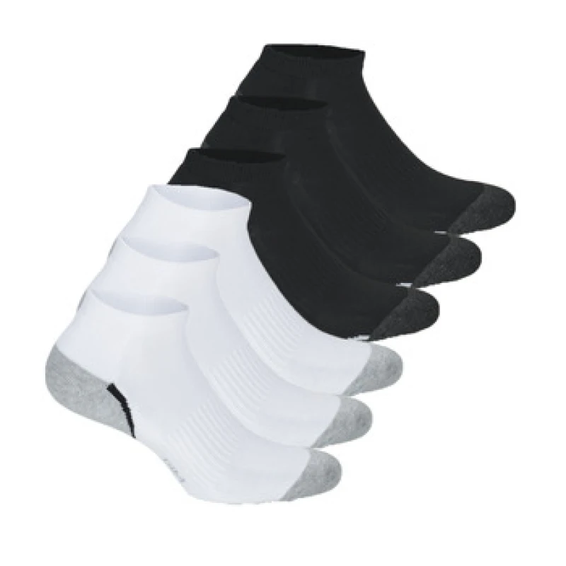 Image of Dim Pack of 6 Pairs of Ecodim Sport Socks White + Black Men 39/42 (5.5 to 8)