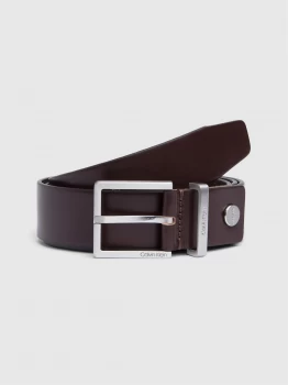 CALVIN KLEIN Belts Men Brown Pelle - Leather