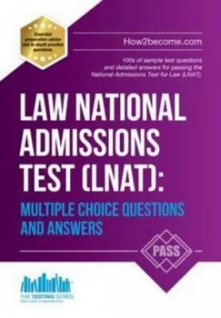 Image of Law National Admissions Test lnat Multiple Choice Questions and Answers by How2become Book