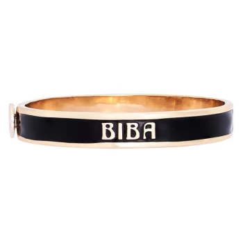 Image of Biba Logo Bracelet - Black