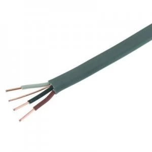 Image of Wickes 3 Core and Earth Cable - Grey 1.5mm2 x 16.5m