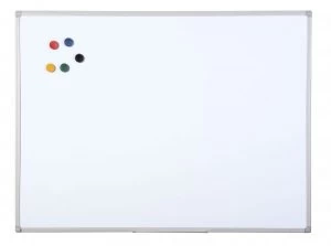 Image of Bi-Office Maya Grey Plas Frame Drywipe Brd 240x120cm