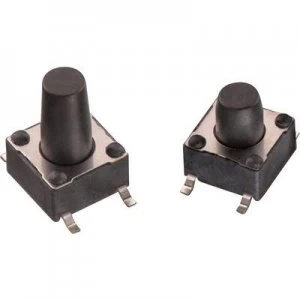 Image of Wuerth Elektronik WS TSS 430182070816 Pushbutton 12 Vdc 0.05 A 1 x OffOn momentary