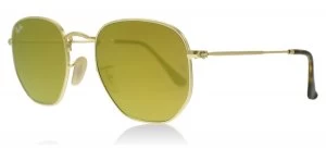 image of Ray-Ban 3548N Sunglasses Gold 001/93 51mm