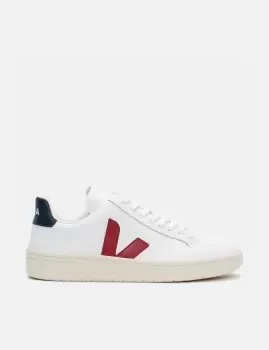 Image of Veja V-12 B-Mesh Trainers - Extra White/Marsala/Nautico