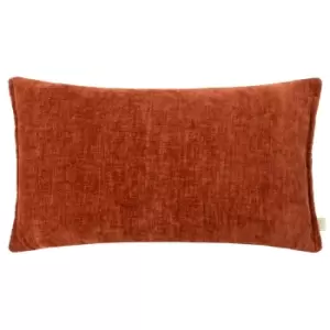 Image of Buxton Rectangular Cushion Burnt Orange, Burnt Orange / 30 x 50cm / Polyester Filled